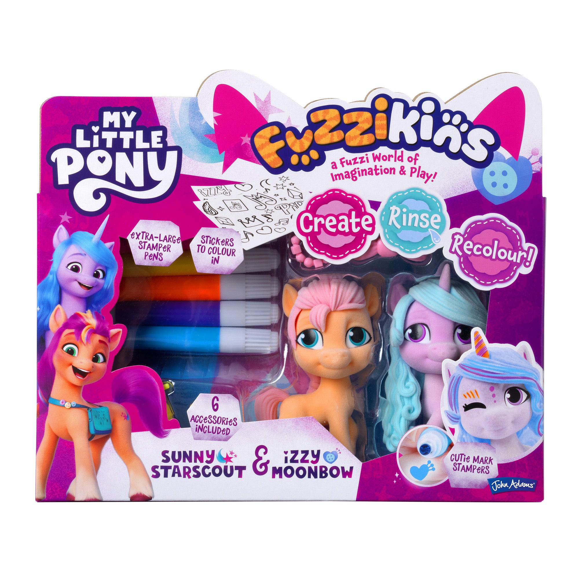 Fuzzikins My Little Pony - Double Pack (Sunny & Izzy)