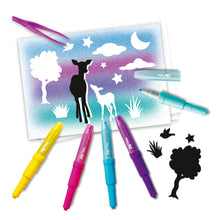 BLOPENS Silhouette Stencil Set – Airbrush Scene Creation Kit