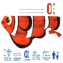 Brookite Clown Fish Fun Kite - John Adams