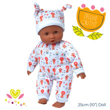 Dolls World Baby Grace - 25cm Soft Bodied Black Doll - For ages 10m+