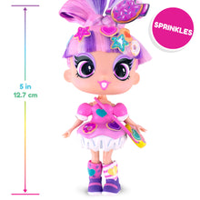 Decora Girlz 5" Fashion Doll – Sprinkles - with Stickers & Accessories