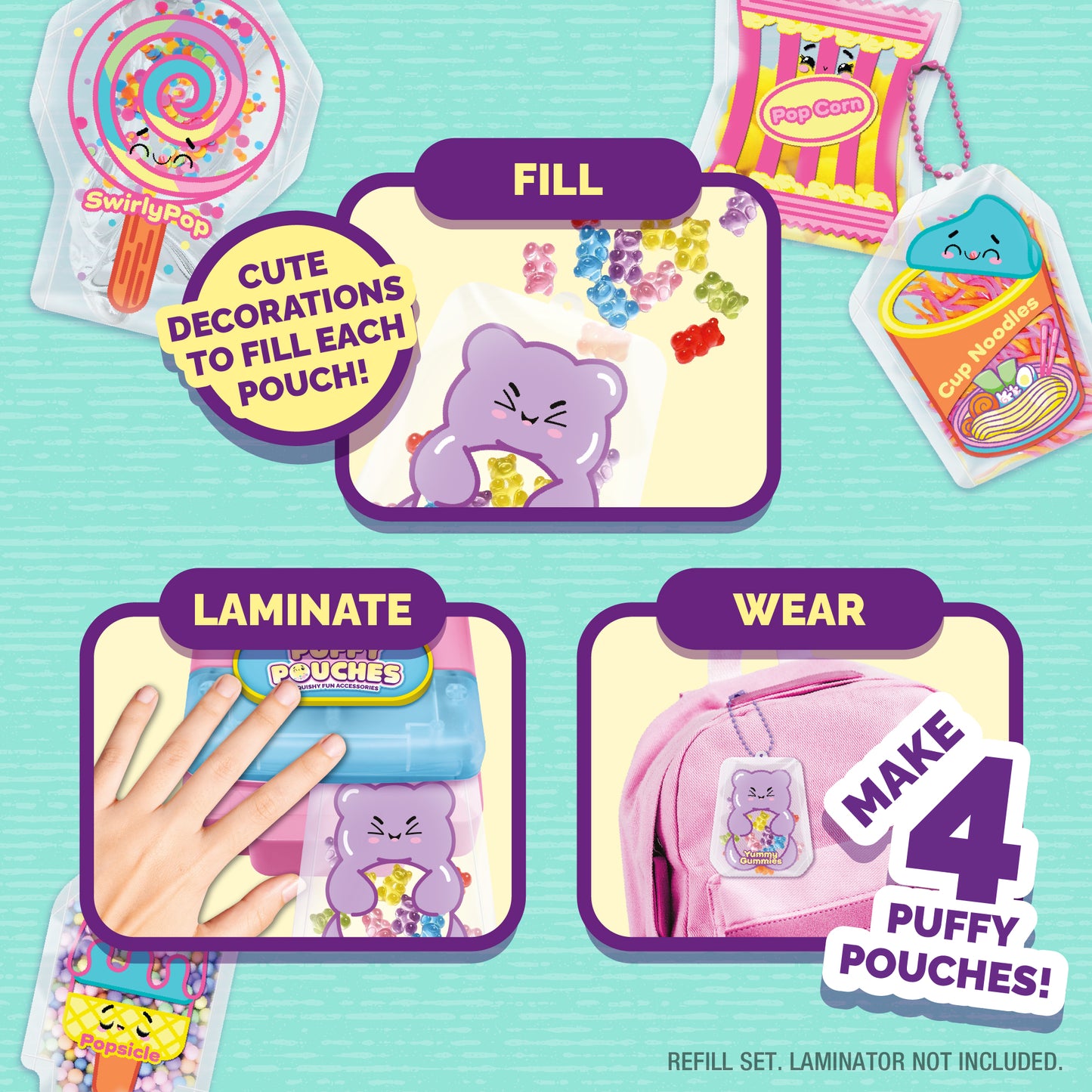 Puffy Pouches Refill Pack