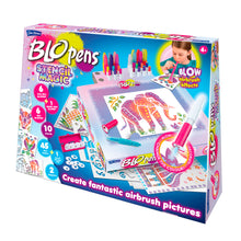 BLOPENS Stencil Magic – Colour-Changing Airbrush Art Kit