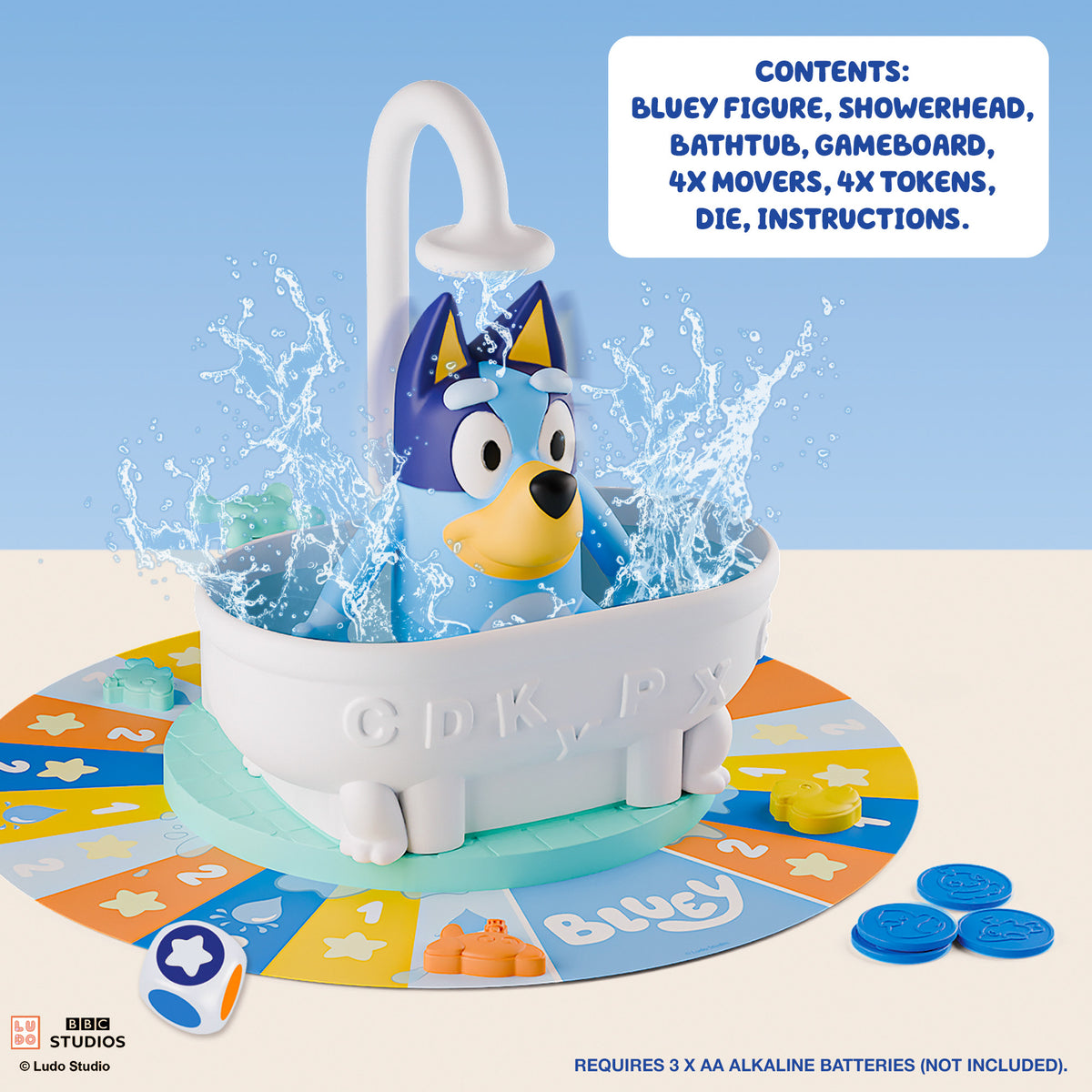 Bluey Splash Time Game