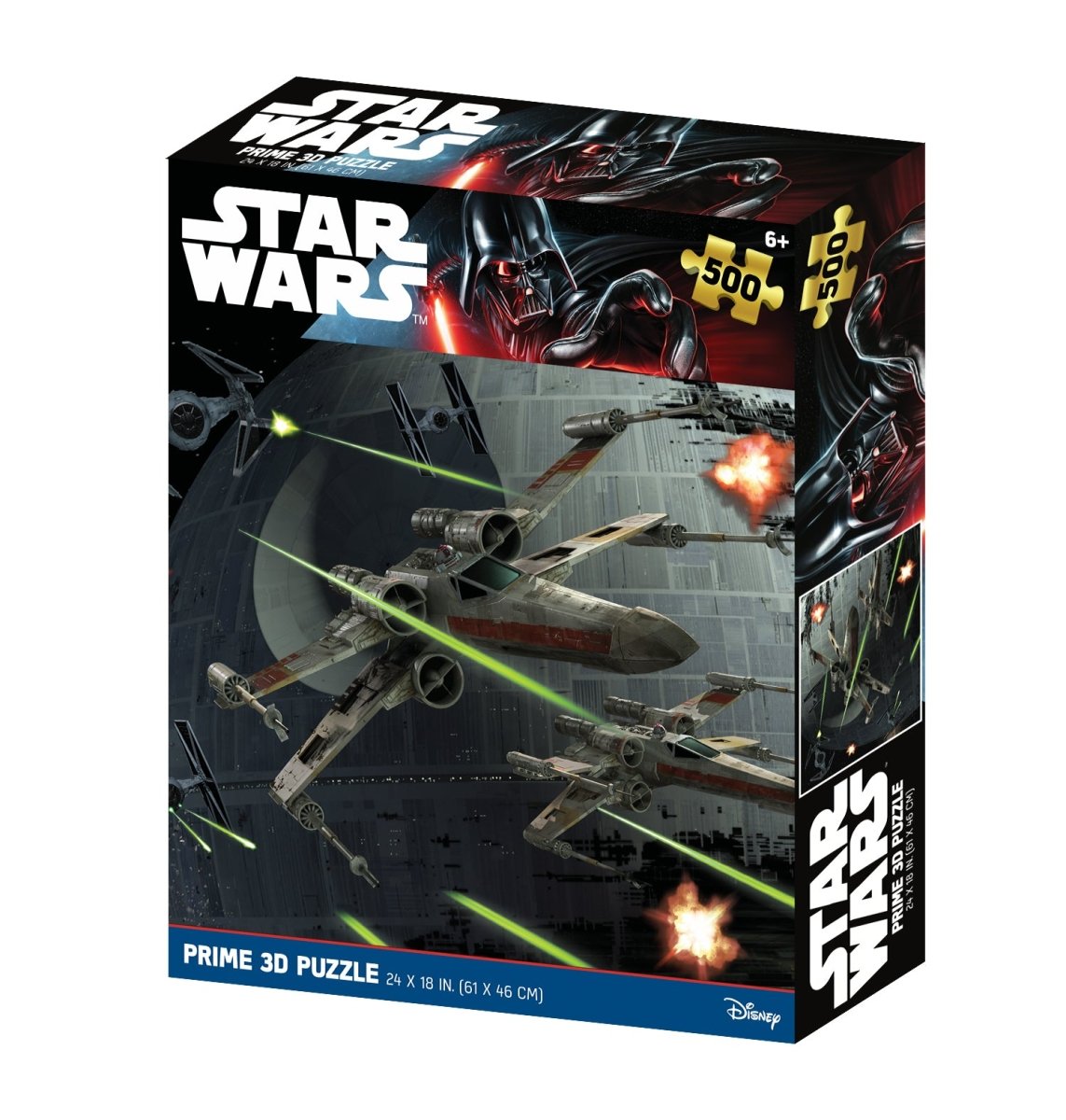 Ravensburger Puzzle – Star Wars: The Phantom Menace – 500 Teile, Format 49,7x69,9 Cm, Ab 12 Jahren – Premium Qualität Aus Recycelter Pappe