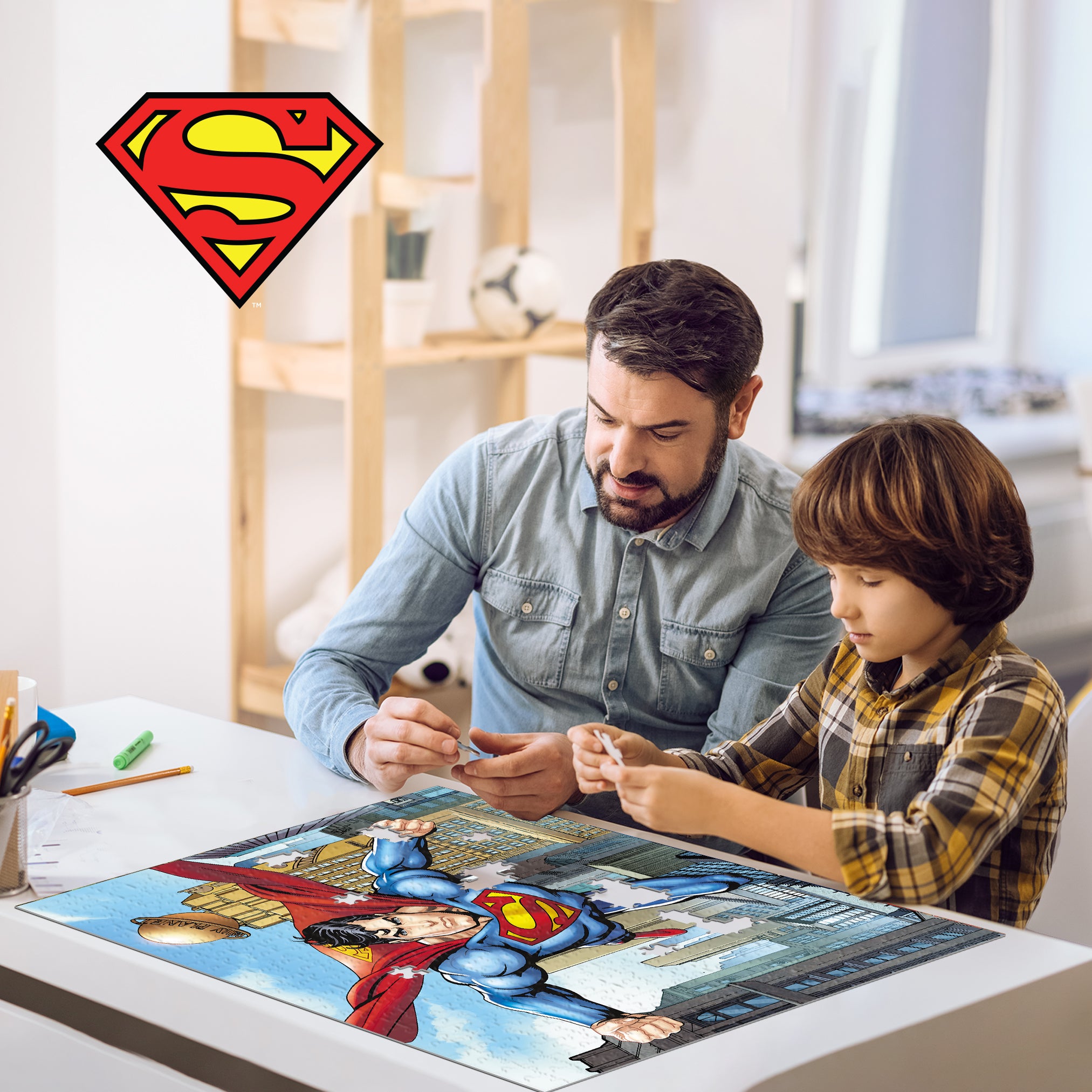 Prime 3D DC Comics Superman 500 Piece Puzzle – John Adams