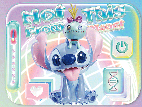 Prime 3D Disney Stitch 500 pc Puzzle