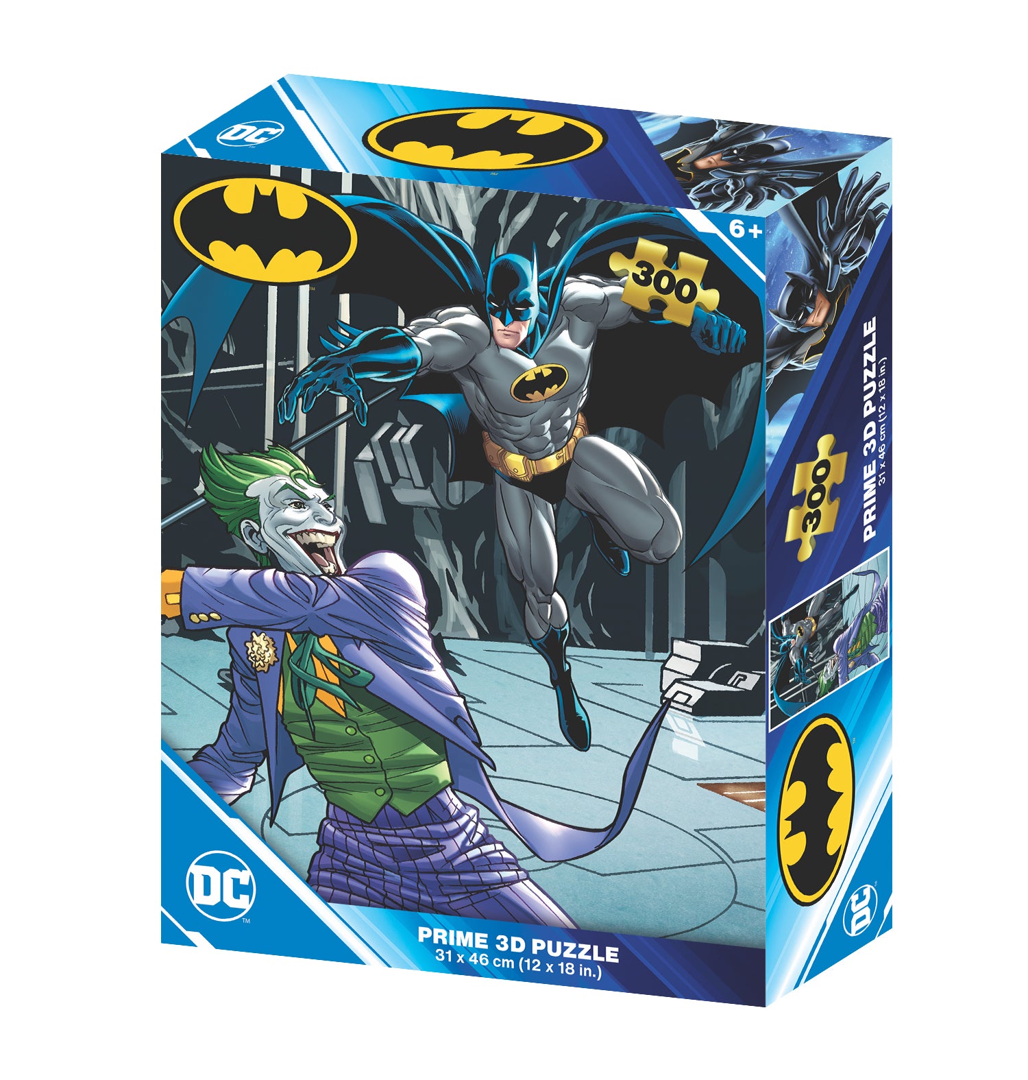 Prime 3D DC Comics Batman vs Joker 300 Piece Puzzle