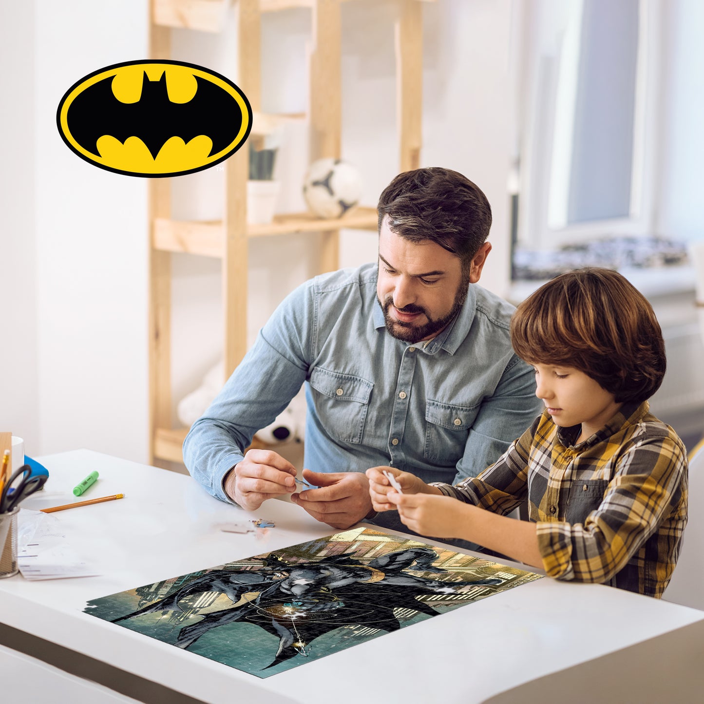 PRIME 3D DC Comics Batman Book Tin 300 pc Puzzle