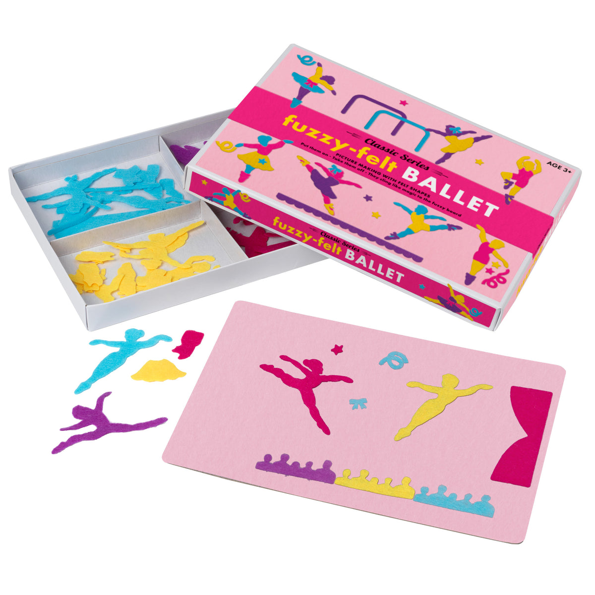 Fuzzy-Felt Retro - Ballet