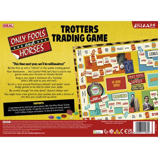 Only Fools and Horses Trotter Trading Board Game - Manual