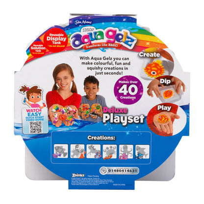 Aqua Gelz Deluxe Playset Glitter & Glow Craft Fun John Adams Aqua Gelz Deluxe Playset Glitter & Glow Craft Fun John Adams