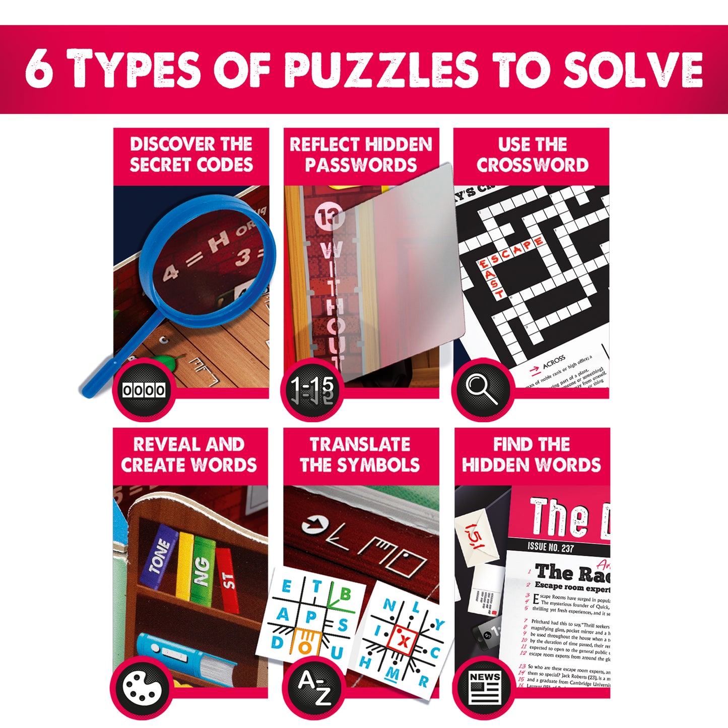 Race to Escape - The Escape Room Board Game