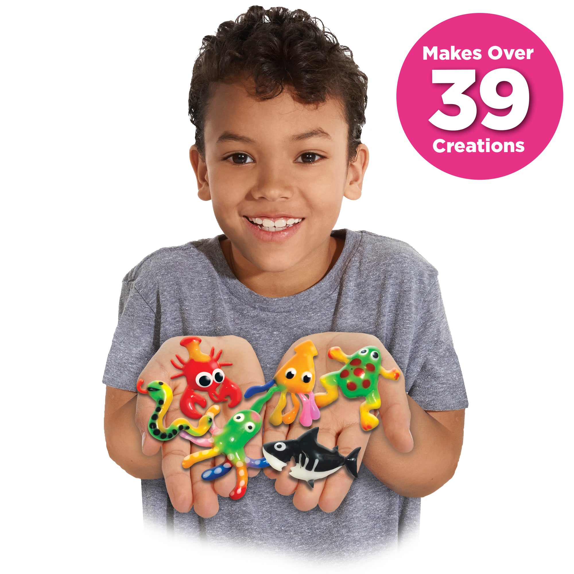 Aqua Gelz Colossal Activity Set – Giant Craft Kit for Kids – John