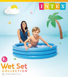 INTEX 45" Inflatable Crystal Blue Pool - John Adams