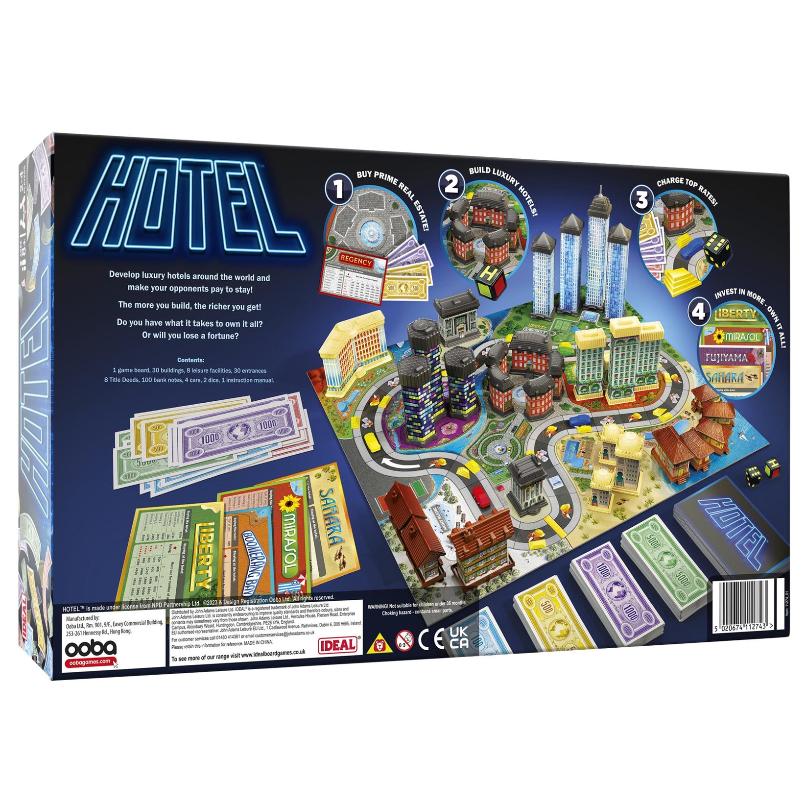 Hotel Board Game – John Adams