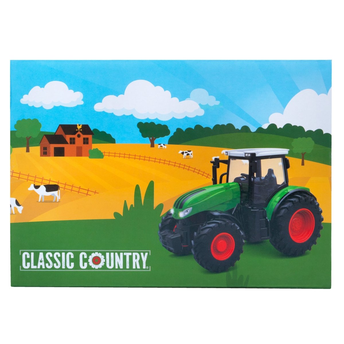 Classic Country Tractor Toy Vehicle - John Adams