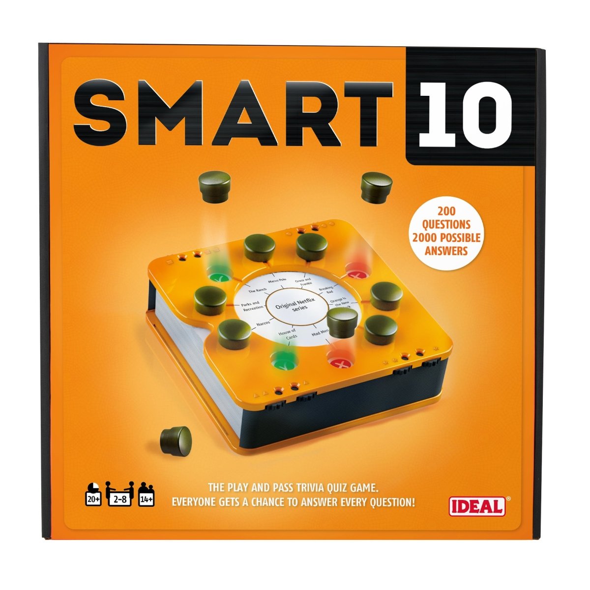 Smart 10 Family Trivia Game – John Adams