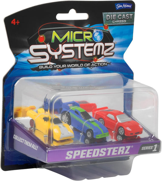 Micro Systemz 3 Vehicle Pack - Speedsterz