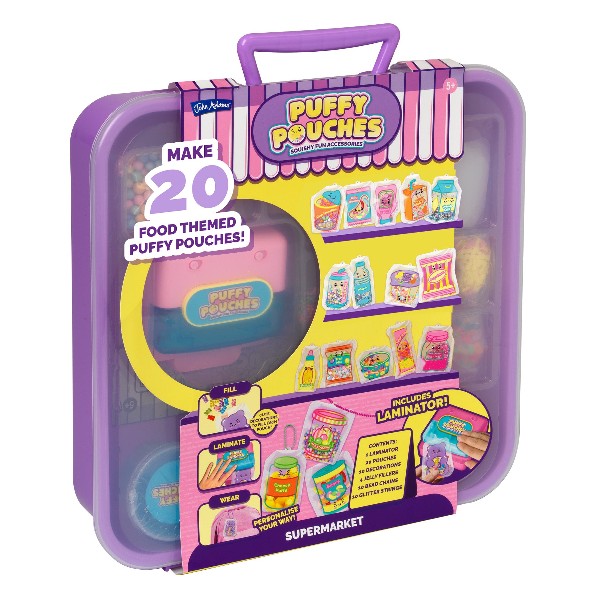 Puffy Pouches Deluxe Set - Supermarket – John Adams
