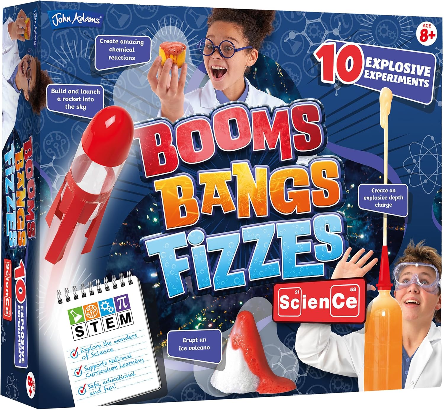 Booms, Bangs, Fizzes Science Kit