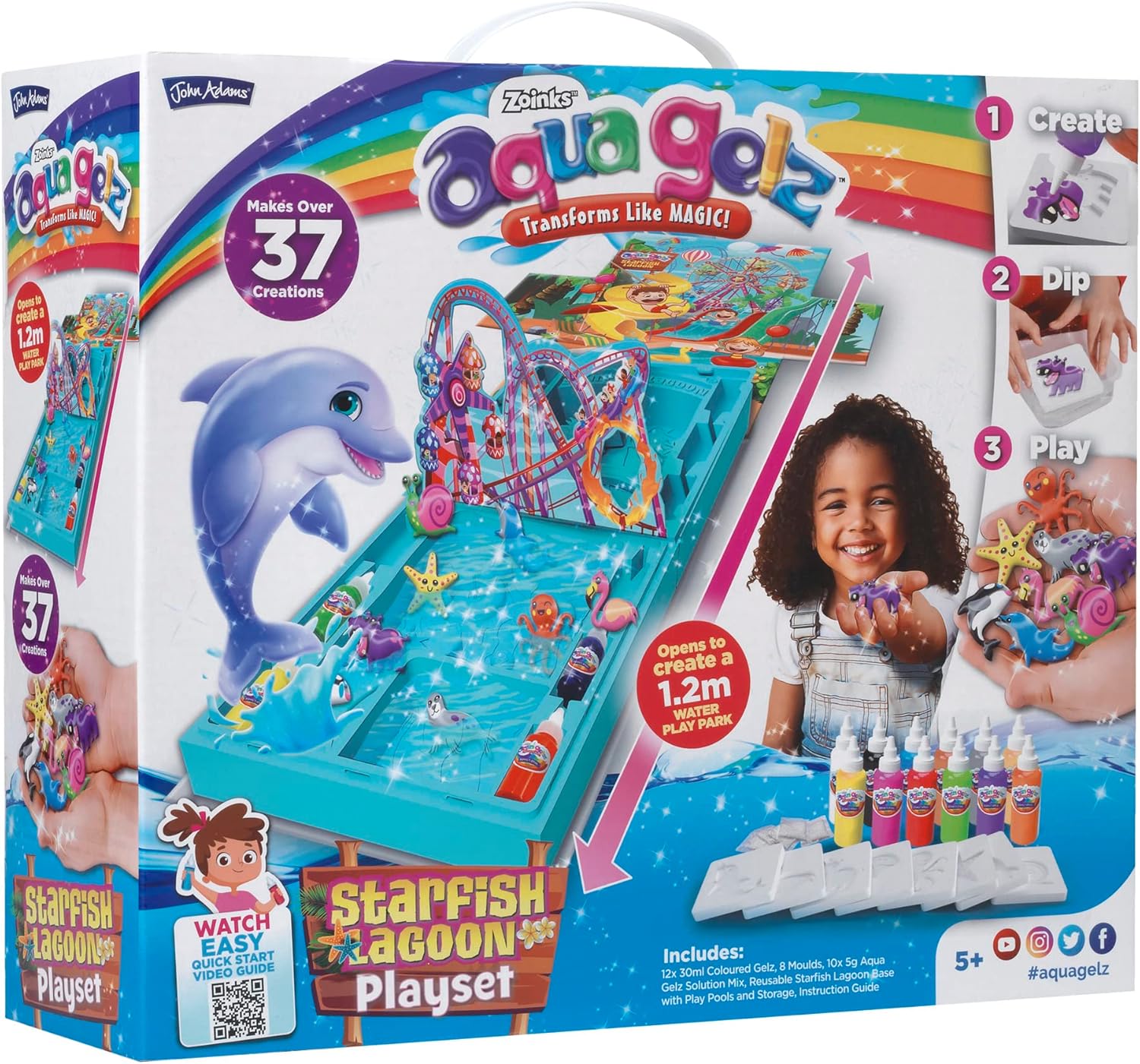 Aqua Gelz Starfish Lagoon Mega Playset