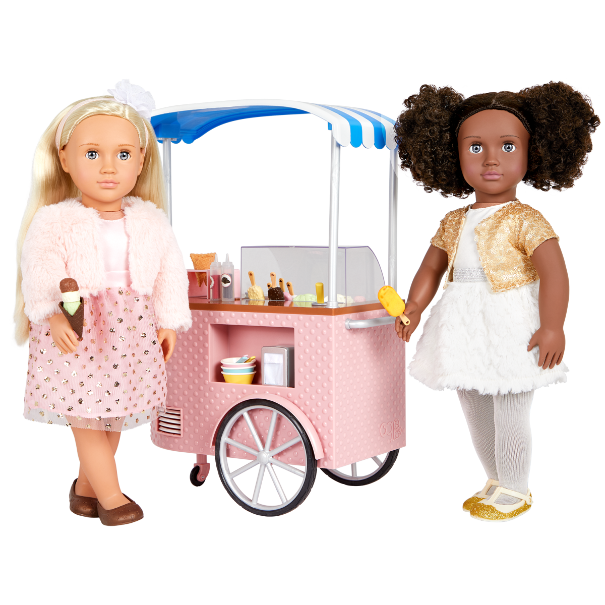 Two Scoops Ice Cream Cart - John Adams