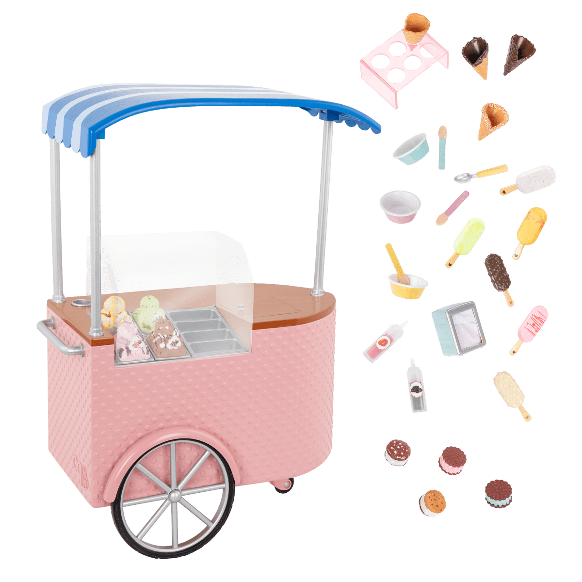 Two Scoops Ice Cream Cart - John Adams