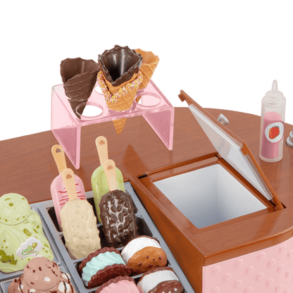 Two Scoops Ice Cream Cart - John Adams