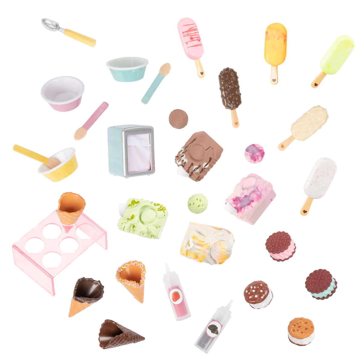 Two Scoops Ice Cream Cart - John Adams