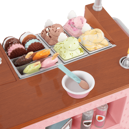 Two Scoops Ice Cream Cart - John Adams