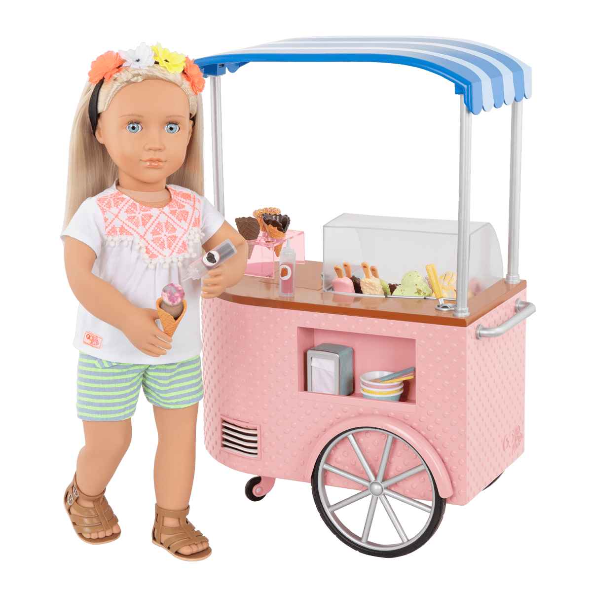 Two Scoops Ice Cream Cart - John Adams