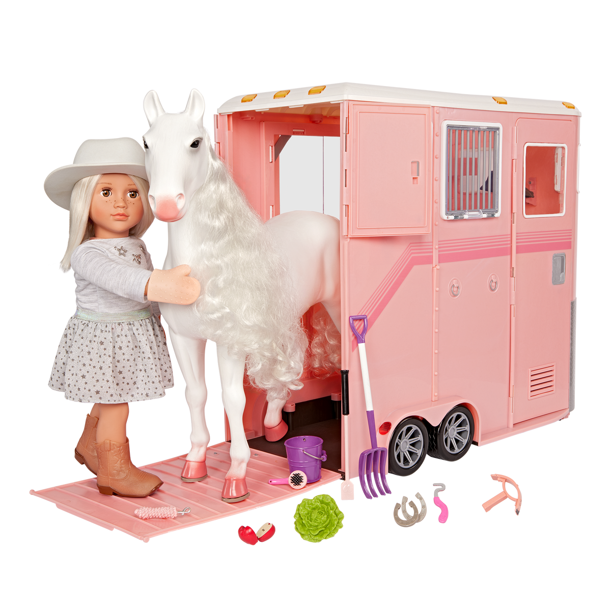 Mane to Travel Horse Trailer Set