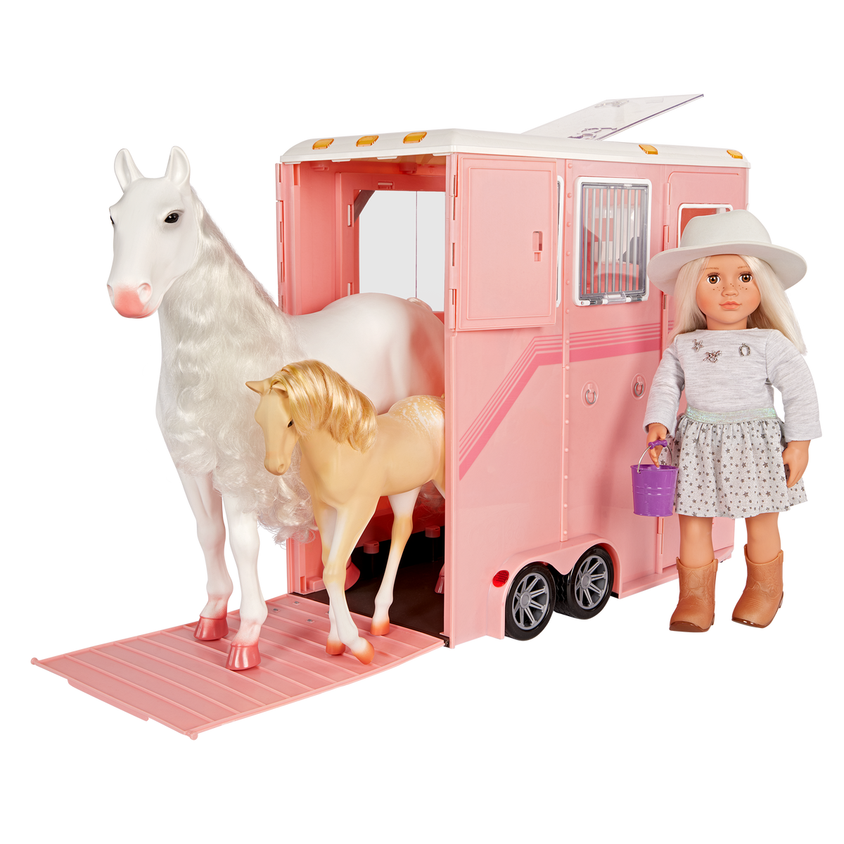 Mane to Travel Horse Trailer Set
