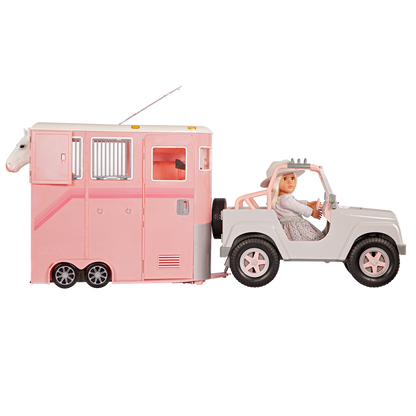 Mane to Travel Horse Trailer Set