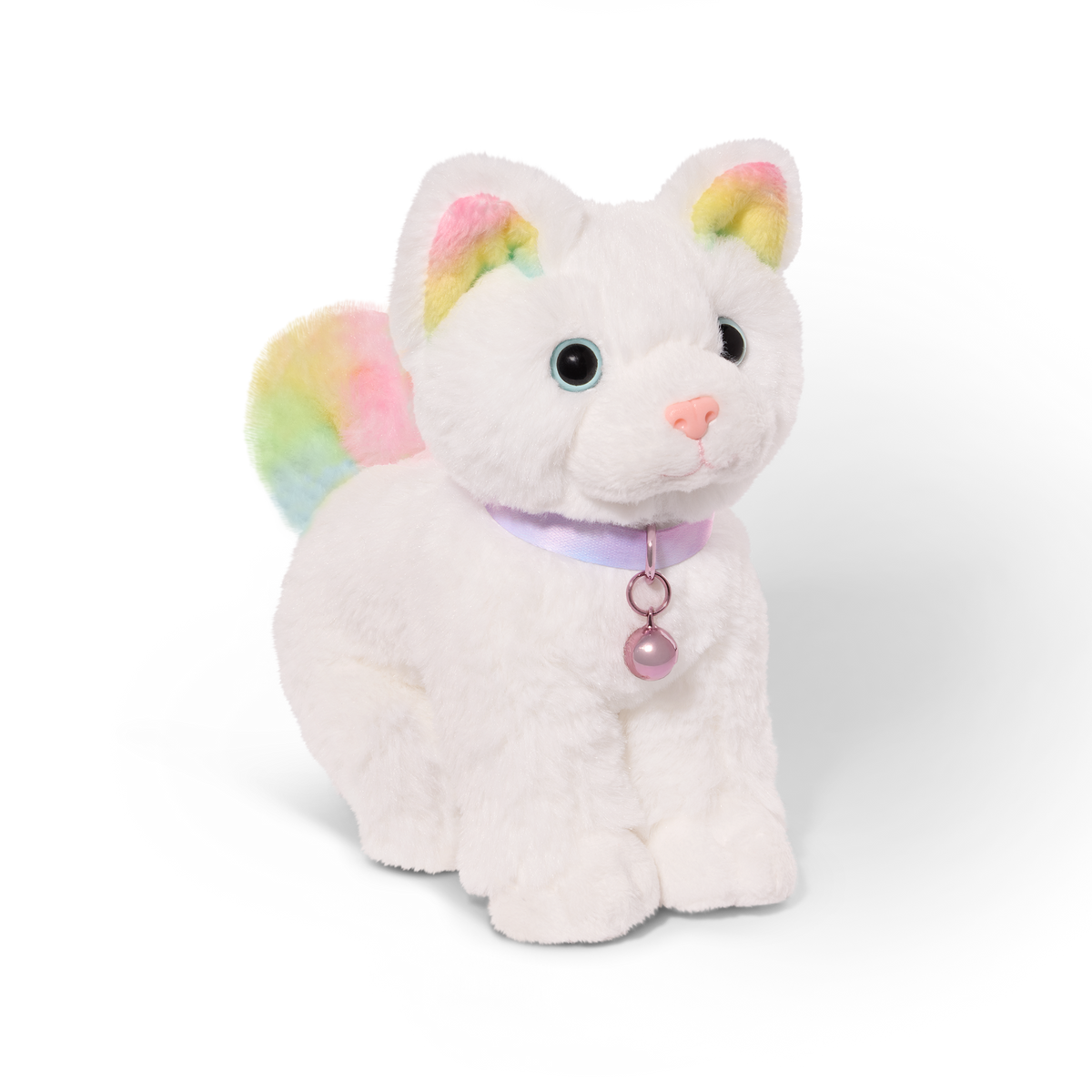 Posable Angora Cat Plush