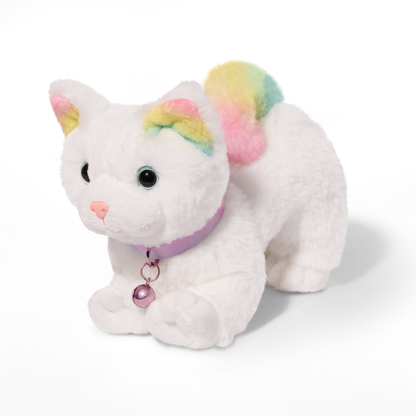 Posable Angora Cat Plush