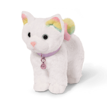 Posable Angora Cat Plush - John Adams
