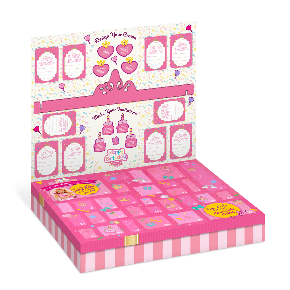 It's Your Birthday Surprise Calendar