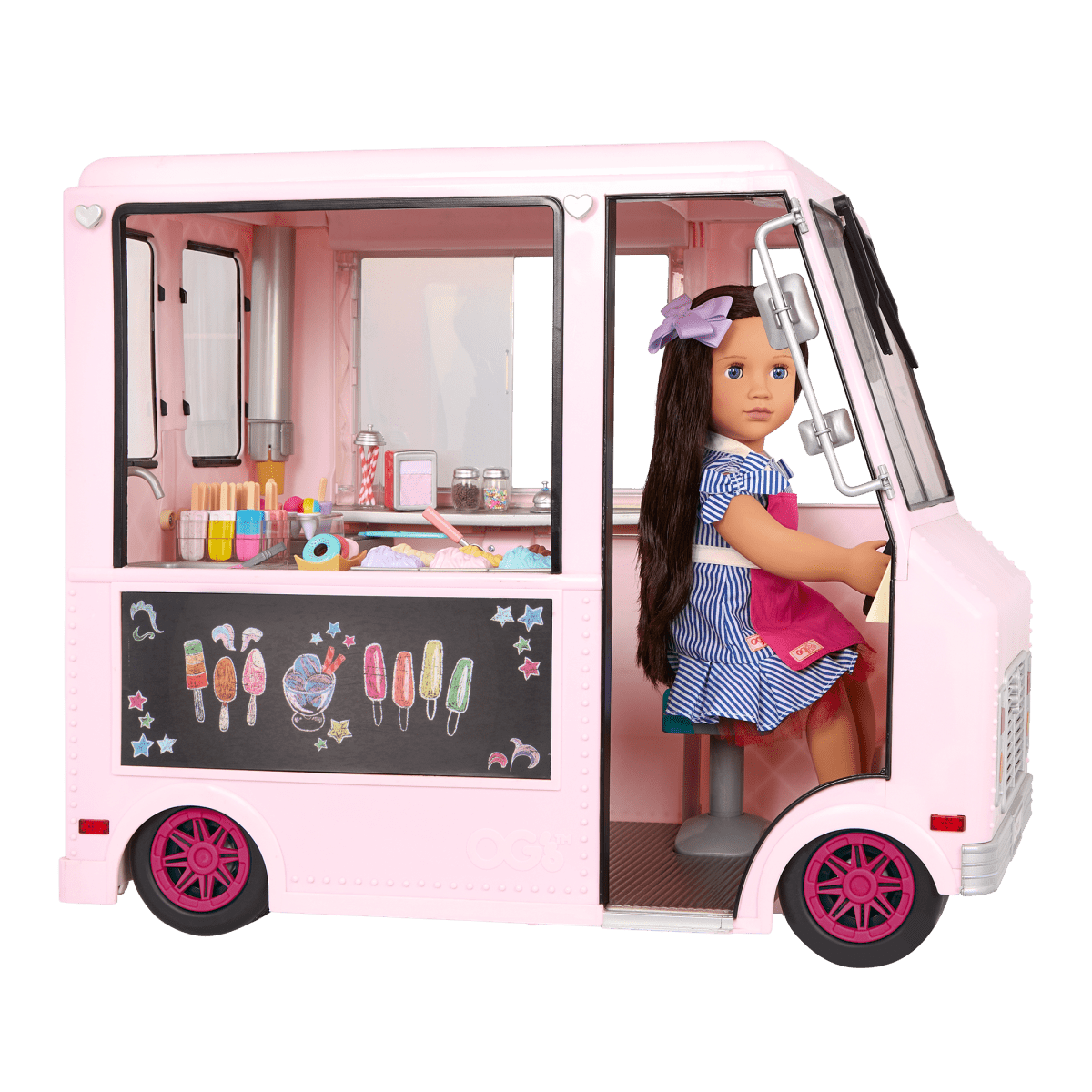 Sweet Stop Ice Cream Truck – Pink - John Adams