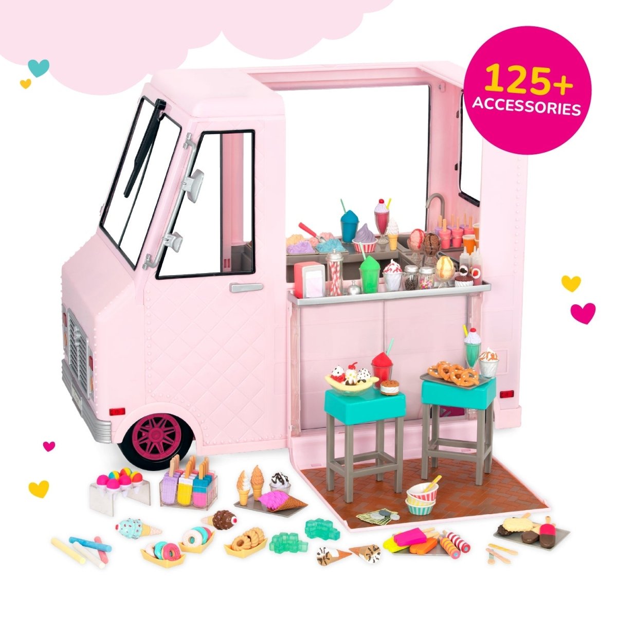 Sweet Stop Ice Cream Truck – Pink - John Adams