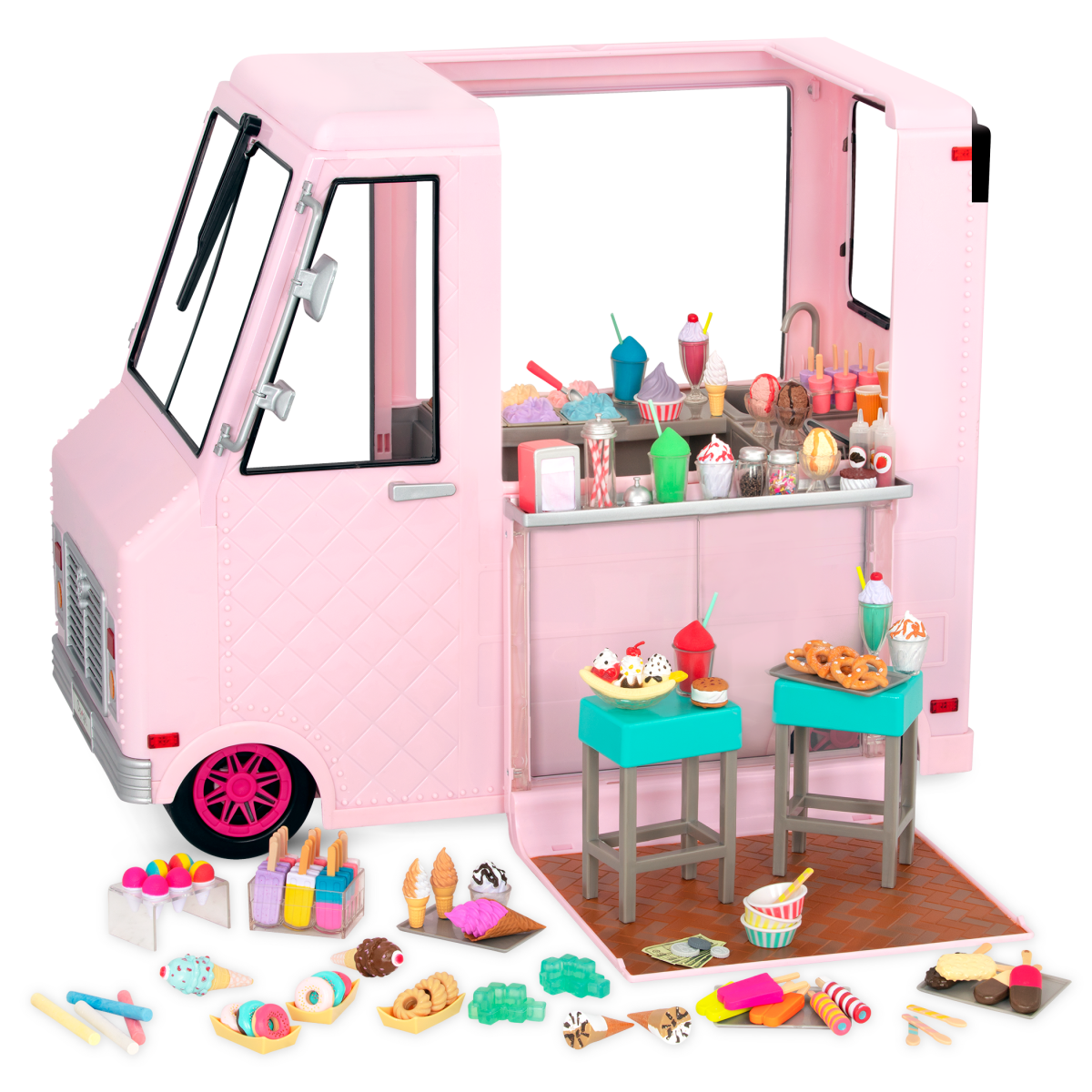 Sweet Stop Ice Cream Truck – Pink - John Adams