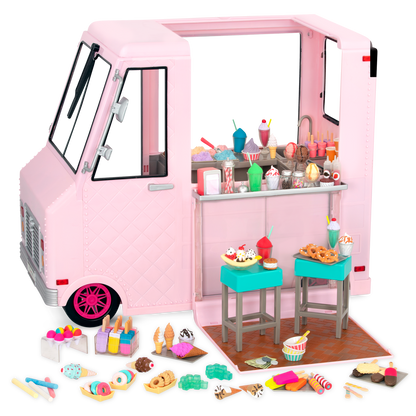 Sweet Stop Ice Cream Truck – Pink - John Adams