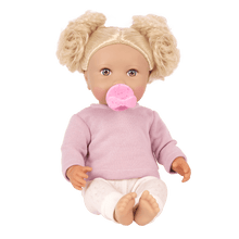 Baby Doll with Wavy Blonde Hair - John Adams