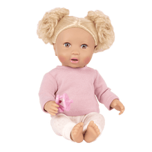 Baby Doll with Wavy Blonde Hair - John Adams
