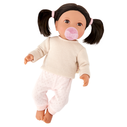 Baby Doll with Dark-Brown Hair