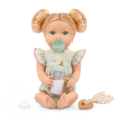 Blonde Doll & Bottle Set