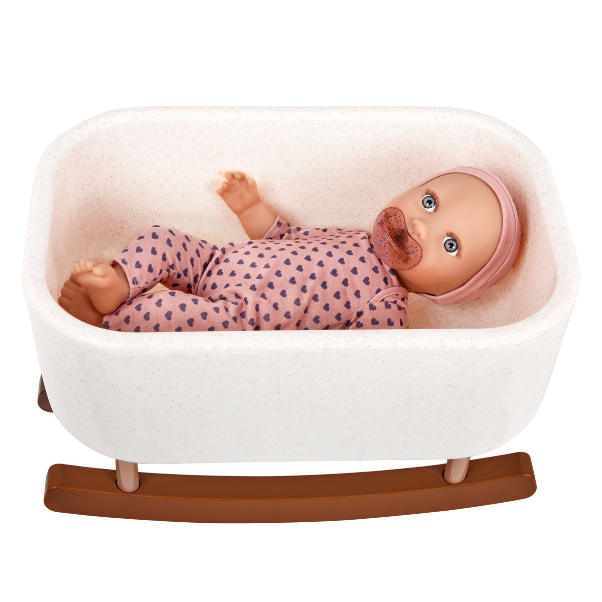 Baby Doll & Bassinet Set