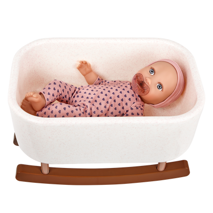 Baby Doll & Bassinet Set