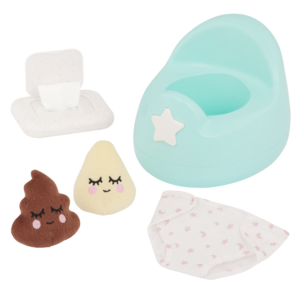 Baby Doll Potty Set